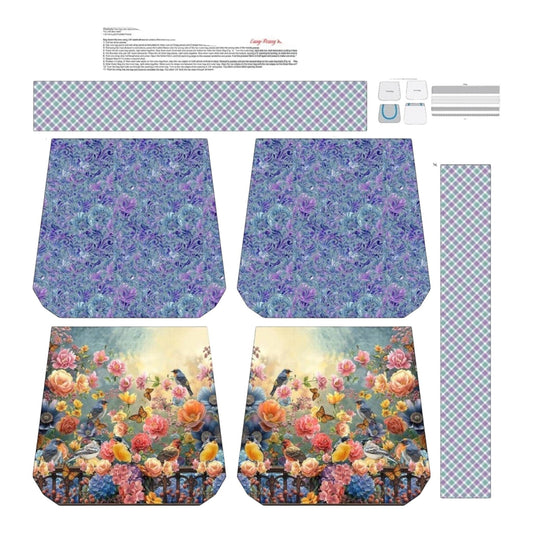 Royal Tote Bag Panel 45in – Florinda by Francesco Moretti - Everything Fabric