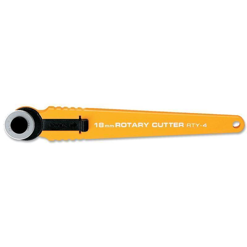 Olfa Mini Rotary Cutter 18 mm , quilting and fabric cutting