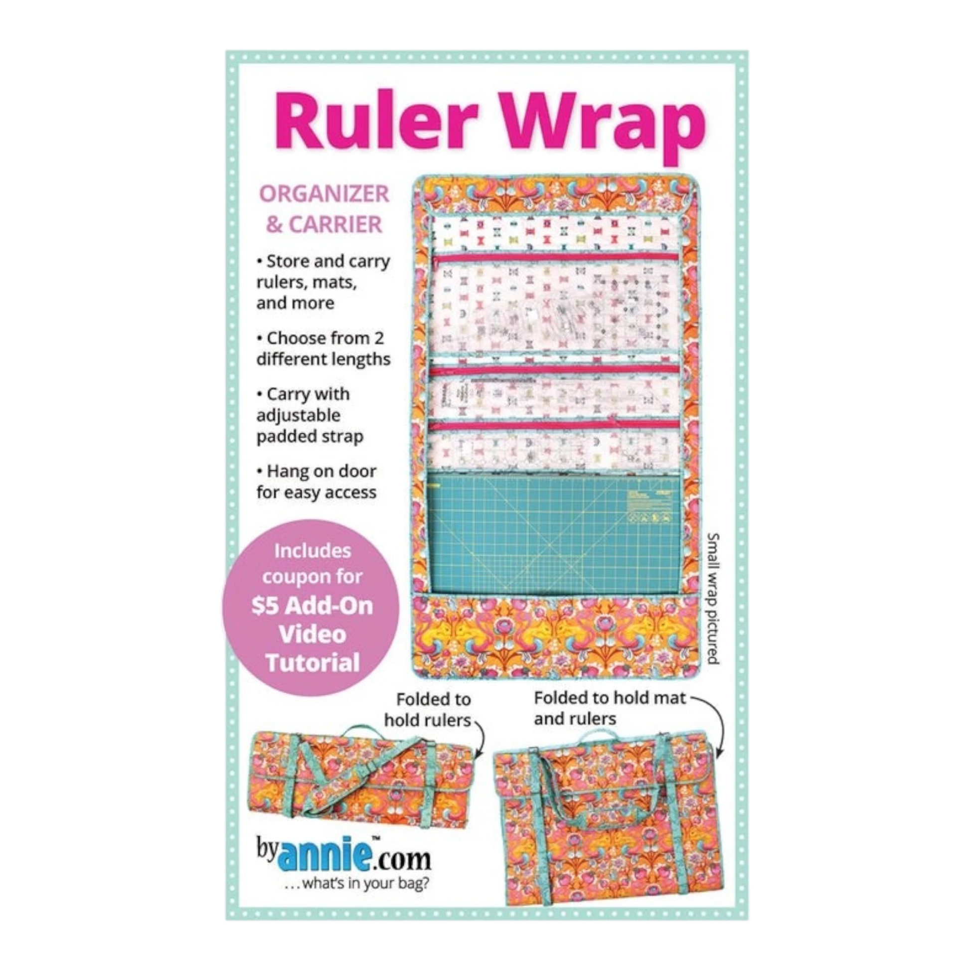 Ruler Wrap Pattern PBA270 - Everything Fabric