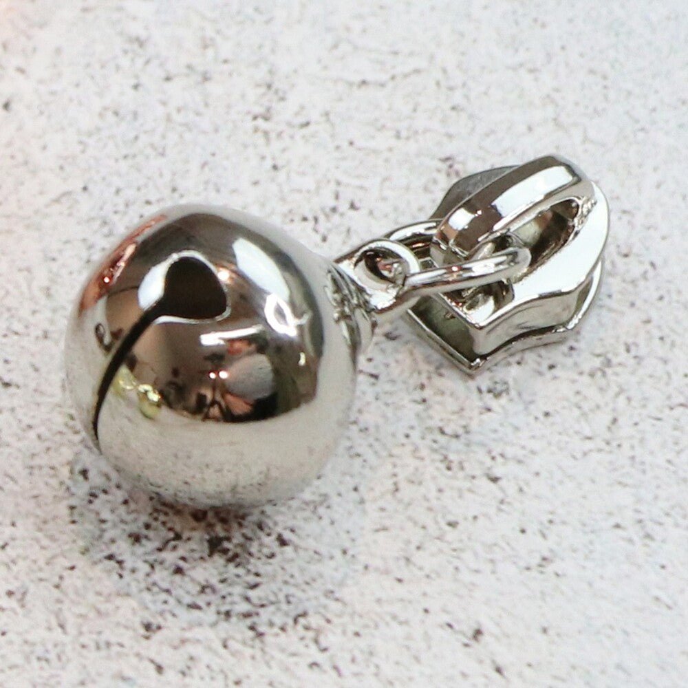 Sallie Tomato - Four Jingle Bell Zipper Pulls - Everything Fabric