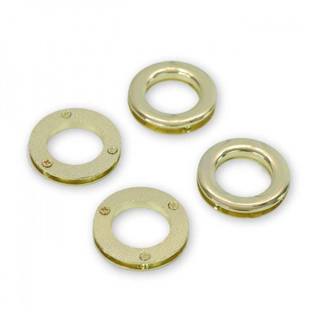 Sallie Tomato Four Screw Together Grommets - 25 mm - Everything Fabric