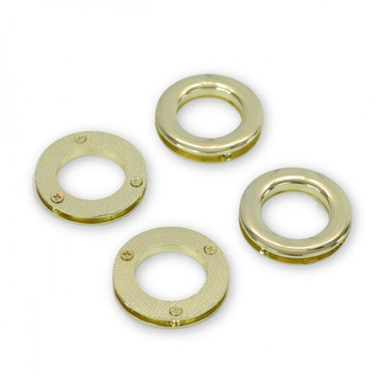 Sallie Tomato Four Screw Together Grommets - 25 mm - Everything Fabric