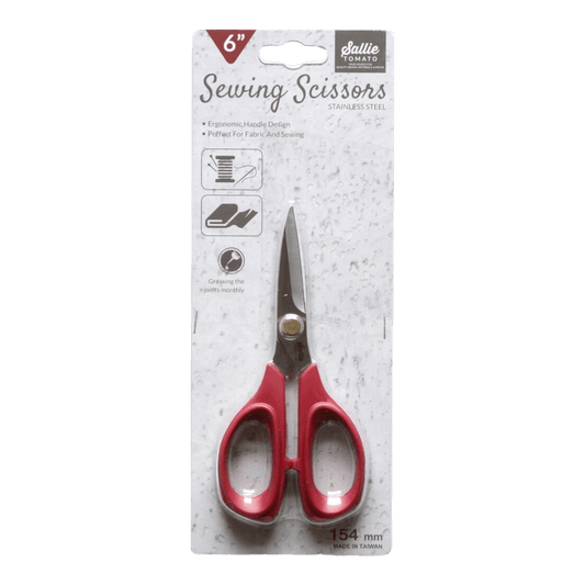 Sallie Tomato Sewing Scissors - Everything Fabric