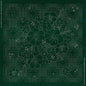 Sashiko Australia Blossom Bouquet Geometric - GREEN - Everything Fabric