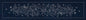 Sashiko Australia Daffodil Runner INDIGO - Everything Fabric