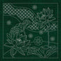 Sashiko Australia Japanese Flowers and Seven Treasures - Everything Fabric