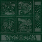 Sashiko Australia Japanese-Inspired Collection - 6 Designs GREEN - Everything Fabric