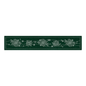 Sashiko Australia Native Flowers 5 Runner GREEN - Everything Fabric