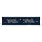 Sashiko Australia Native Flowers 6 Runner INDIGO - Everything Fabric