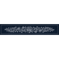 Sashiko Australia Wildflower Bouquet Runner - INDIGO - Everything Fabric
