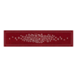 Sashiko Australia Blossom Bouquet Runner - Cherry Red