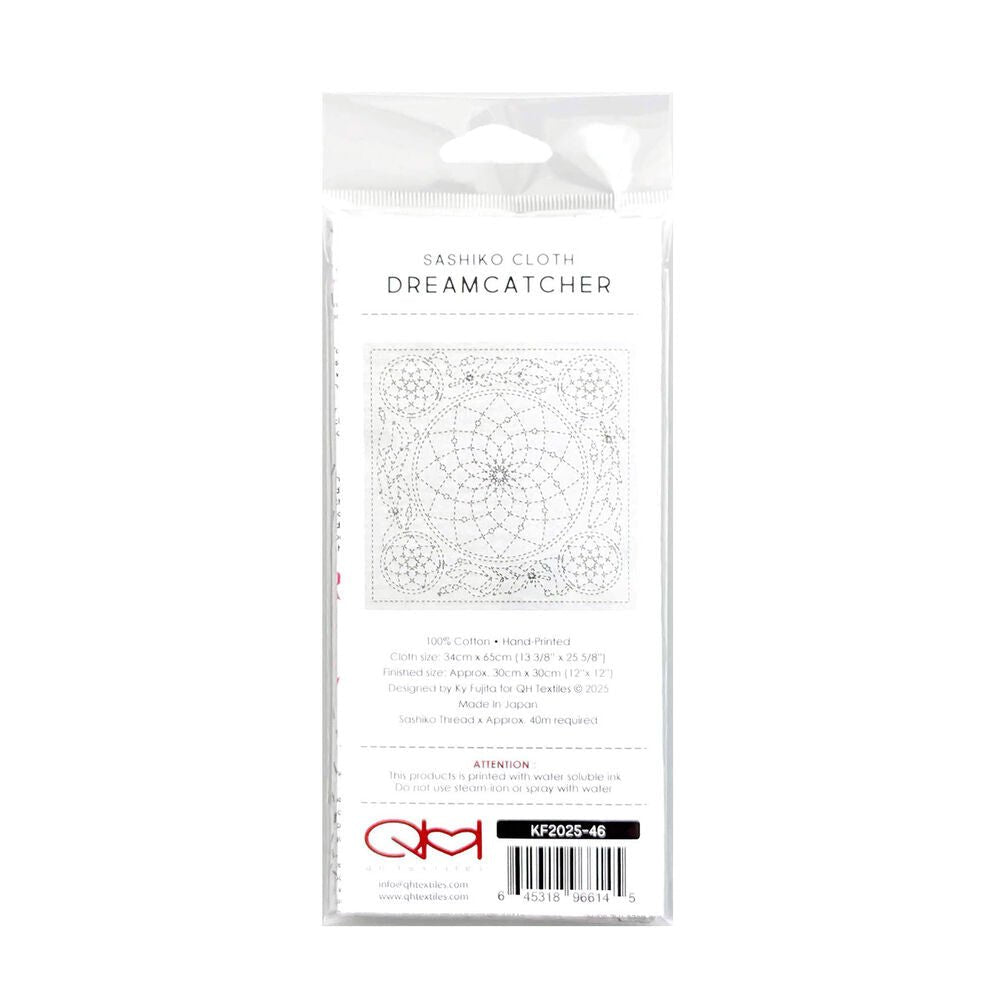 Sashiko Cloth Dreamcatcher - Everything Fabric
