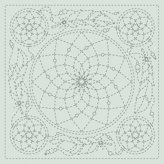 Sashiko Cloth Dreamcatcher - Everything Fabric