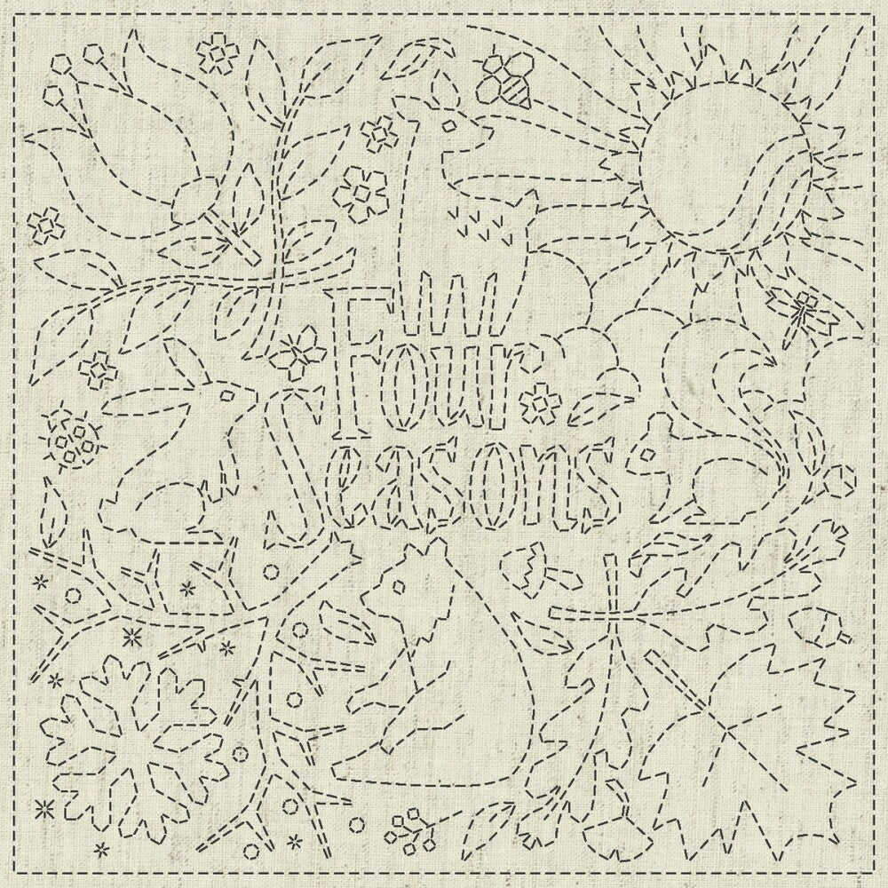 Sashiko Cloth - Four Seasons - Everything Fabric