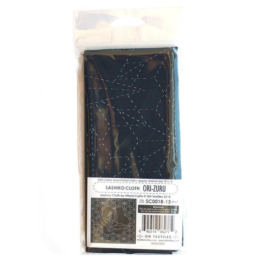 Sashiko Cloth - Ori-Zuru - Everything Fabric