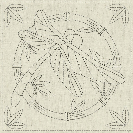 Sashiko Cloth - SUMMERTIME - Everything Fabric