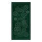 Sashiko Geometric Circles 1 Green - Everything Fabric