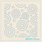 Sashiko Pre-Stencilled Water Ripples - Ecru - Everything Fabric