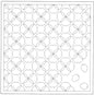 Sashiko Sampler Flowers in a Field - Dusty Pink - Everything Fabric