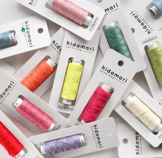 Sashiko Thread - Lecien Japan - Hidamari - Solid - Everything Fabric