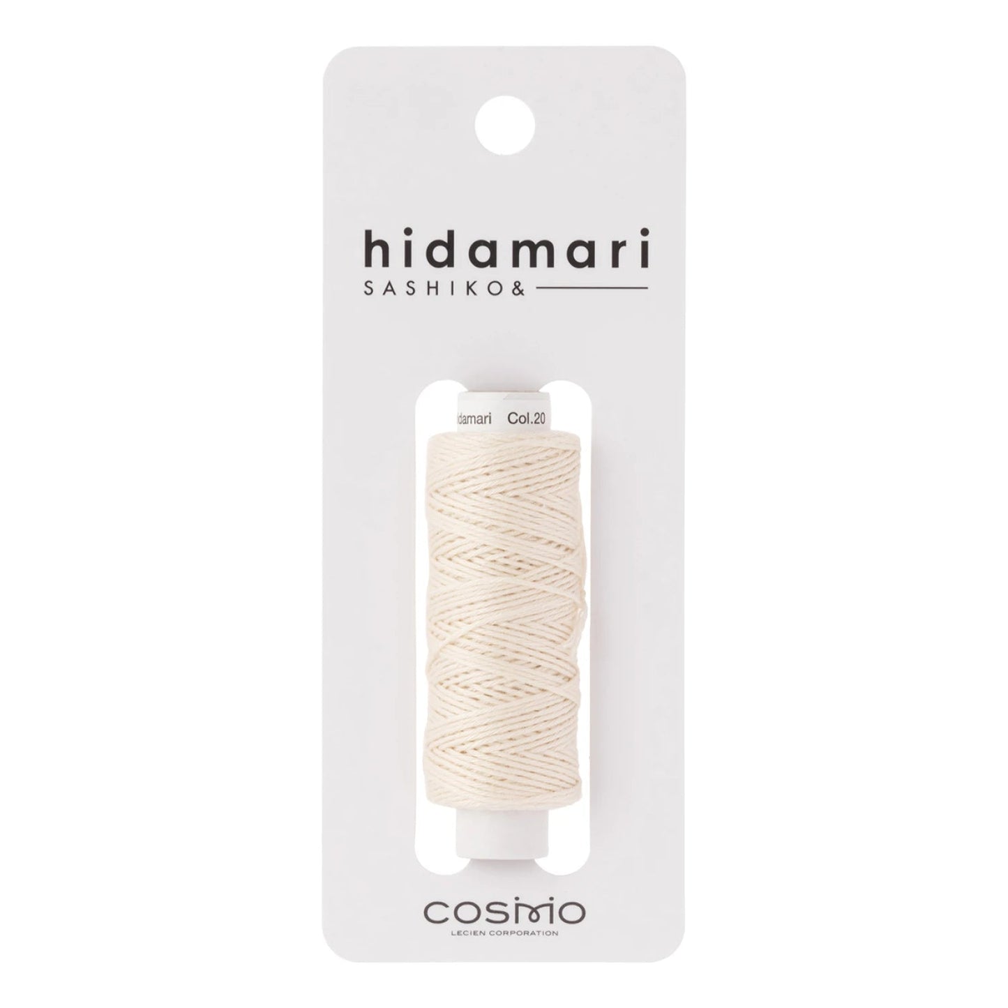 Sashiko Thread - Lecien Japan - Hidamari - Solid - Everything Fabric