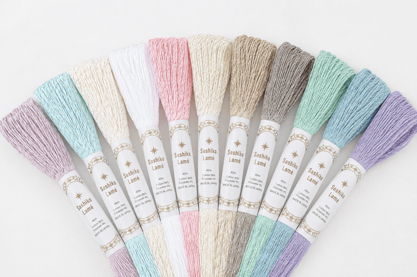Sashiko Thread - Olympus - Lame - Solid - Everything Fabric