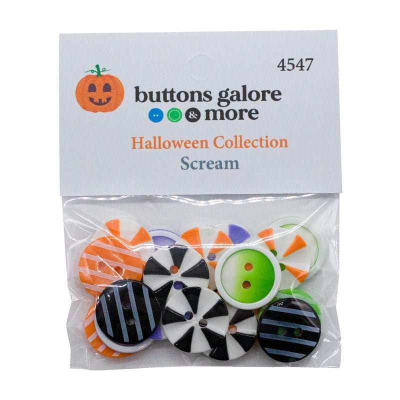 Scream Buttons - Everything Fabric