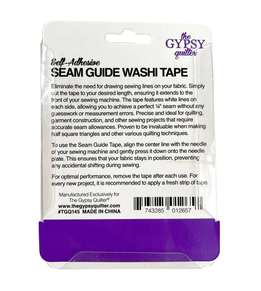 Seam Guide Washi Tape - Everything Fabric