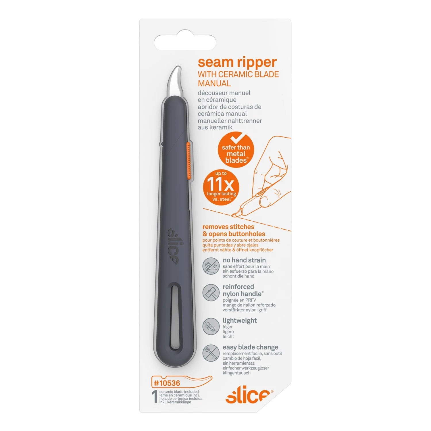 Seam Ripper Manual Retract - Everything Fabric