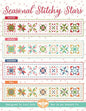 Seasonal Stitchy Stars Tablerunner Pattern - Everything Fabric