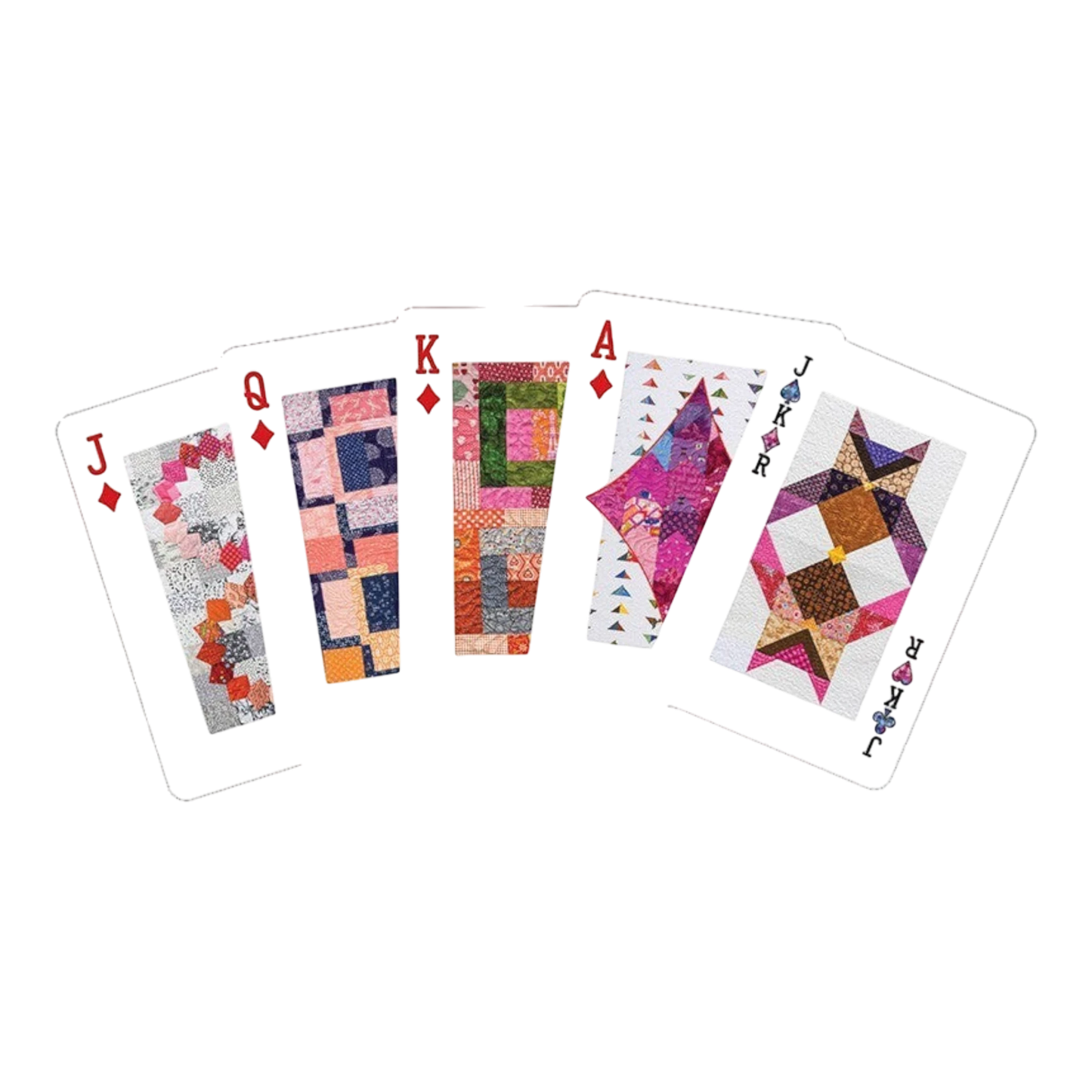 Sensational Quilts Playing Cards Single Deck - Everything Fabric