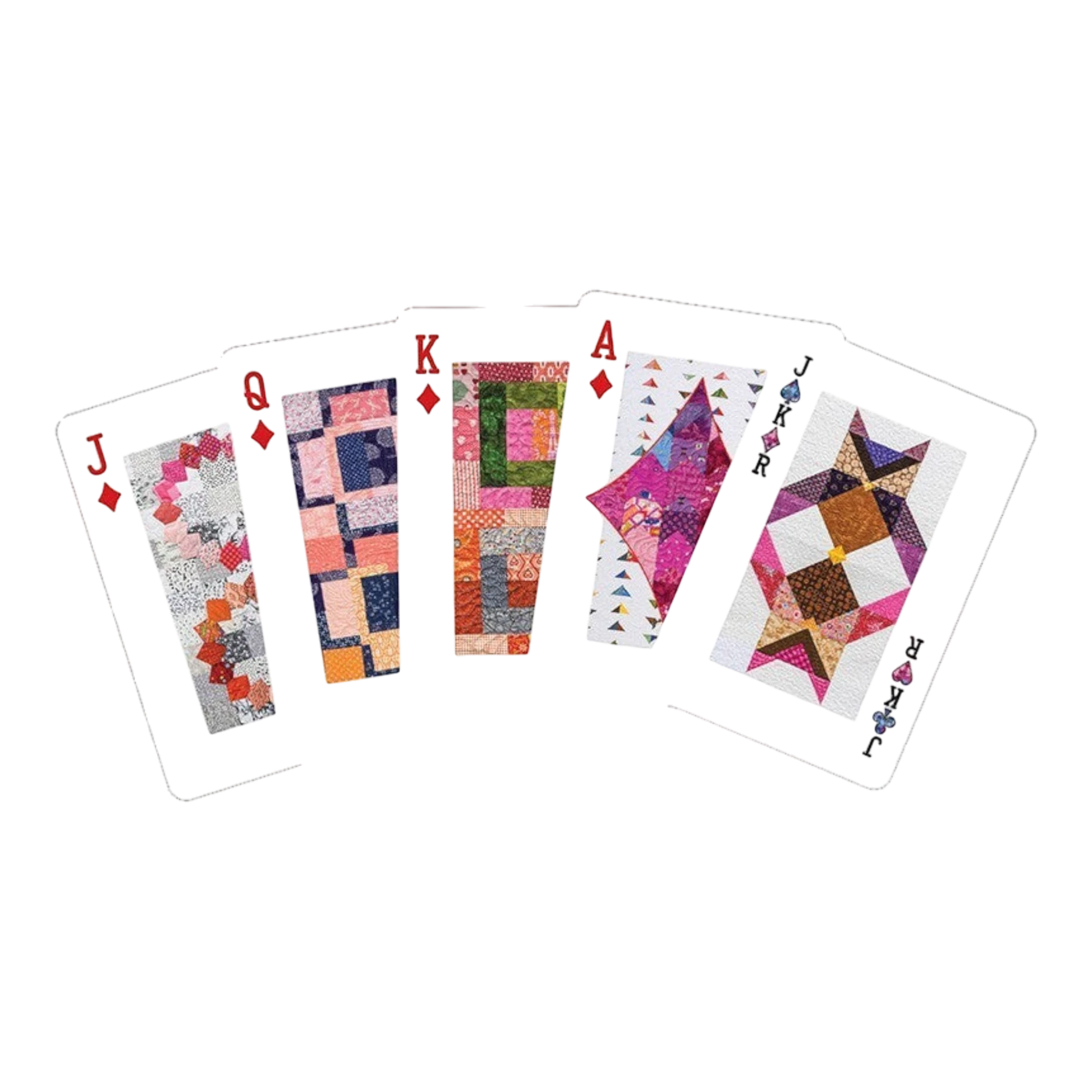 Sensational Quilts Playing Cards Single Deck - Everything Fabric
