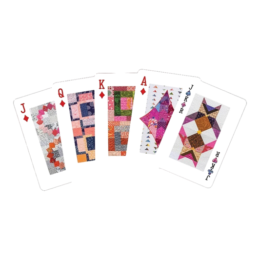 Sensational Quilts Playing Cards Single Deck - Everything Fabric