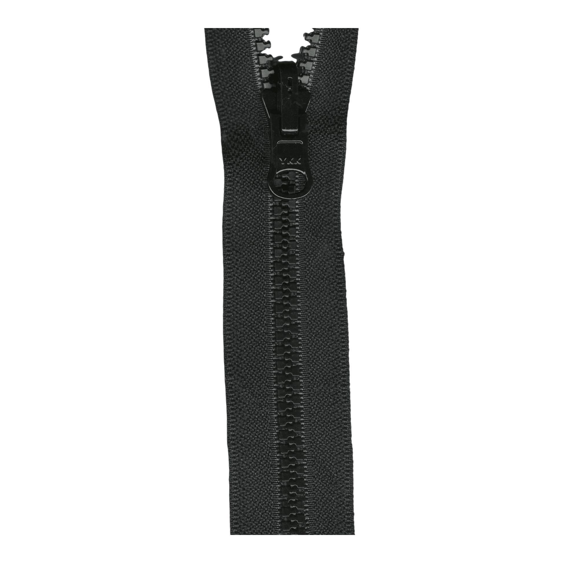 Separating and Reversible Zippers Black 24 - Everything Fabric