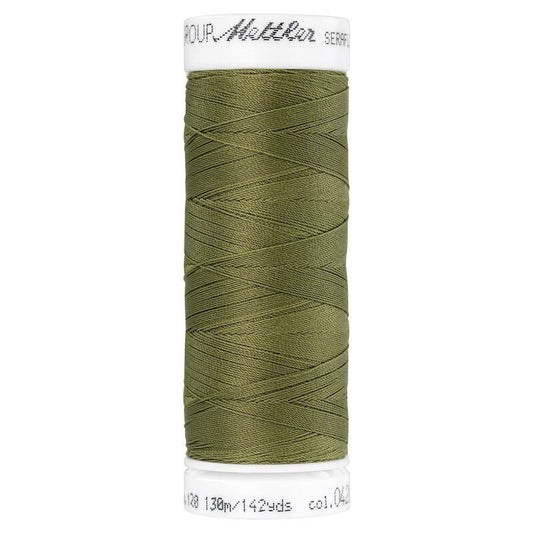 Seraflex Elastic Thread - 0420 Olive Drab - Everything Fabric