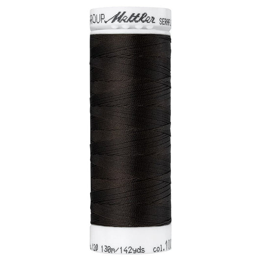 Seraflex Elastic Thread - 1002 Very Dark Brown - Everything Fabric
