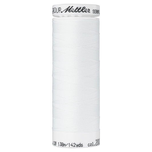 Seraflex Elastic Thread - 2000 White - Everything Fabric