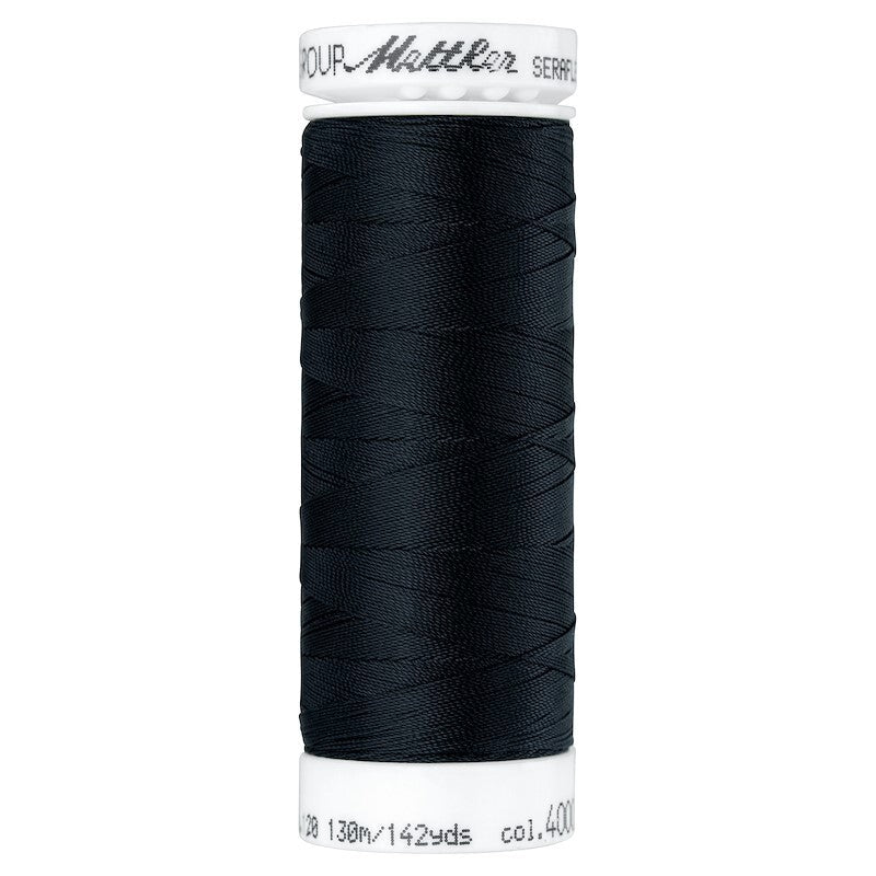 Seraflex Elastic Thread - 4000 Black - Everything Fabric