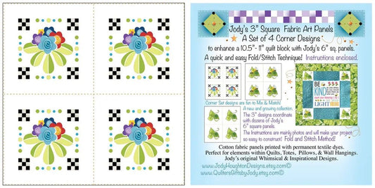 Set 76 mm Posies by Jody Houghton - Everything Fabric