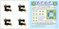 Set 76 mm Sew Machines by Jody Houghton - Everything Fabric