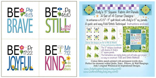 Set of 76 mm Scriptures by Jody Houghton Designs - Everything Fabric