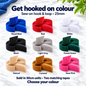 25mm sew-on two-piece hook and loop tape in all nine colour options. Sold in 50cm units, including matching hook and loop tapes.