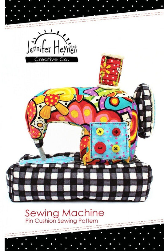 Sewing Machine Pincushion Sewing Pattern - Everything Fabric
