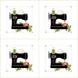 Sewing Machines 76 mm Fabric Panel - Everything Fabric