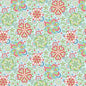 Sewing Room 2 - Aqua Medallions - Everything Fabric