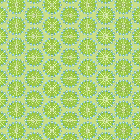 Sewing Room 2 - Green Flowerhead Pins - Everything Fabric