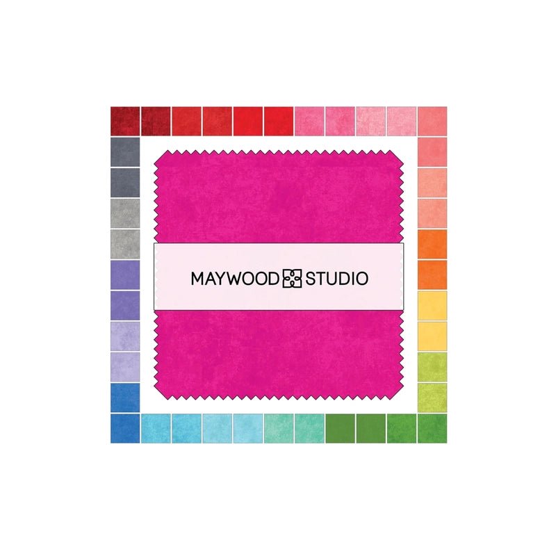Shadow Play Flannel Brights - 5 in Squares - Everything Fabric
