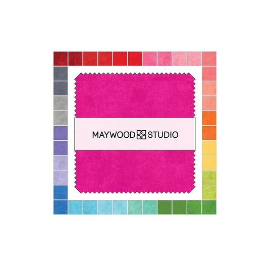 Shadow Play Flannel Brights - 5 in Squares - Everything Fabric