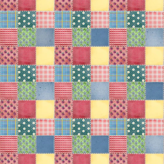 Shop Hopping - Multi Squared Up - Everything Fabric