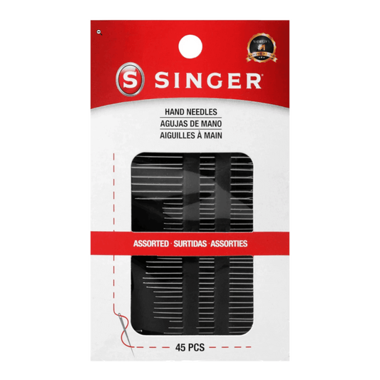 Singer Hand Sewing Assorted Needles 45ct - Everything Fabric
